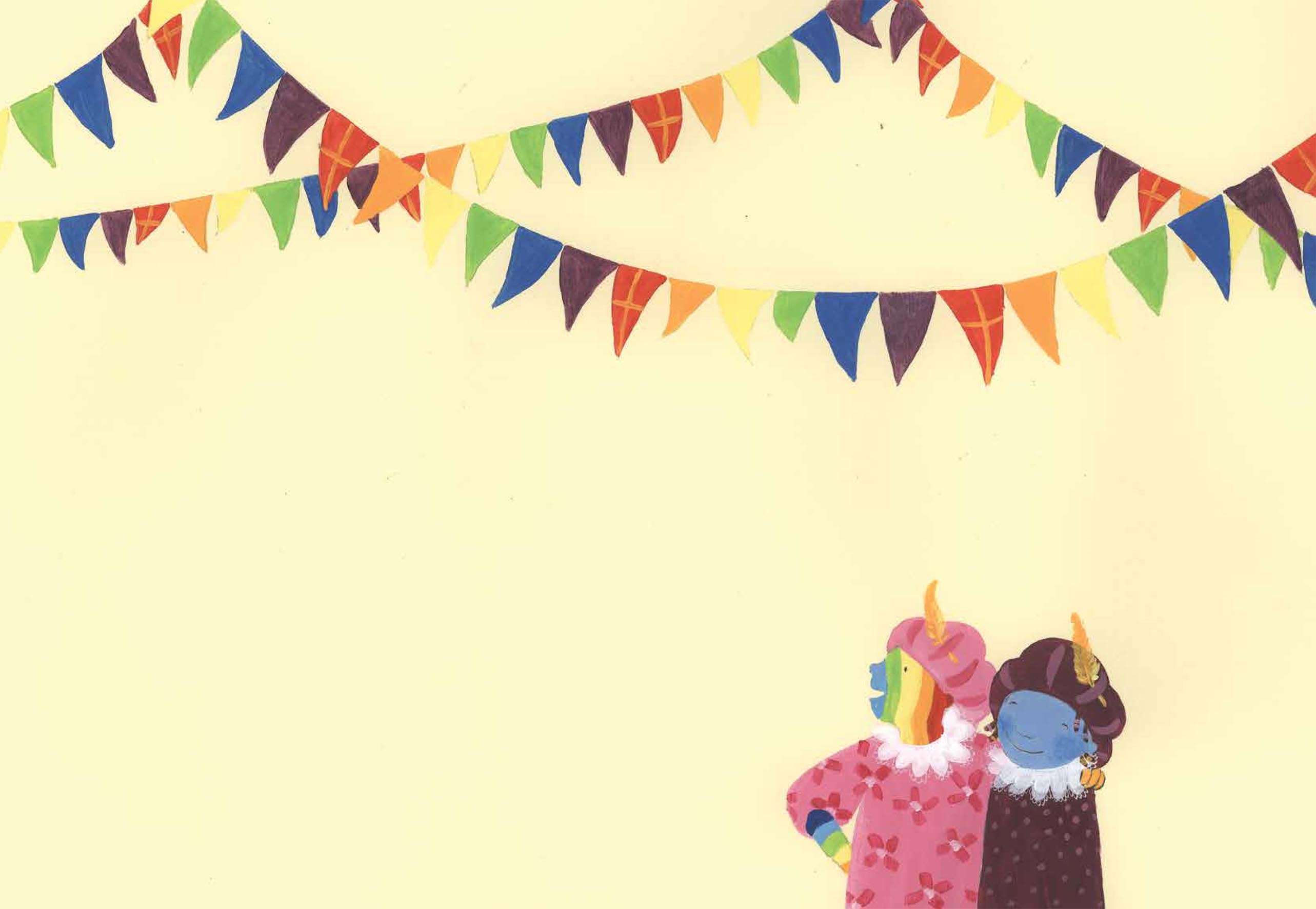 schutblad pieten maken het bont